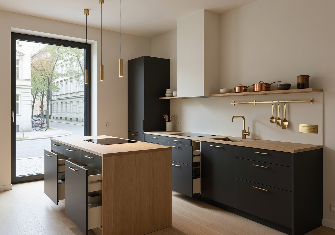 Stadtapartment Schwabing – Küchenprojekt